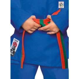 Training judopak zilverblauw 2