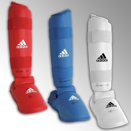 Protège tibia et pied officiel WKF adidas