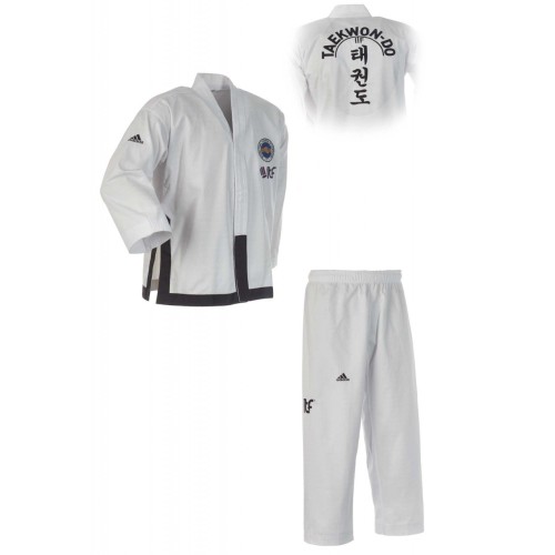 ADIDAS ITF CEINTURE NOIRE CHAMPION dobok