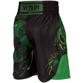 Short de Boxe Venum Green Viper - Noir/Vert 2