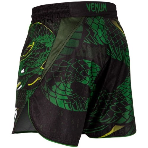 Venum Green Viper fightshorts - zwart / groen
