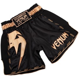 Short Muay Thai Venum Giant - Noir/Doré