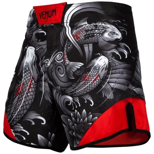 Fightshort court Venum Koi 2.0 - Noir/Blanc