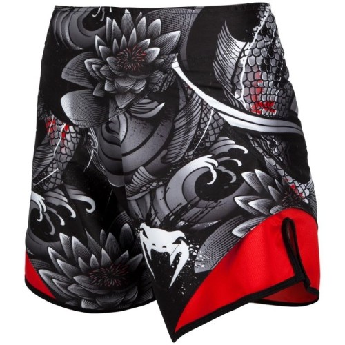 Fightshort court Venum Koi 2.0 - Noir/Blanc