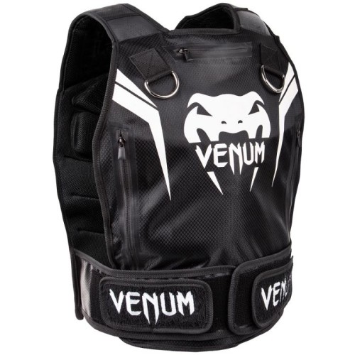 Gilet lesté Venum Elite - 10 Kilos - Noir/Blanc