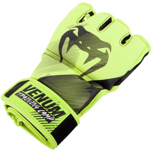 Gants de MMA Venum Training Camp 2.0 - Noir/Jaune Fluo
