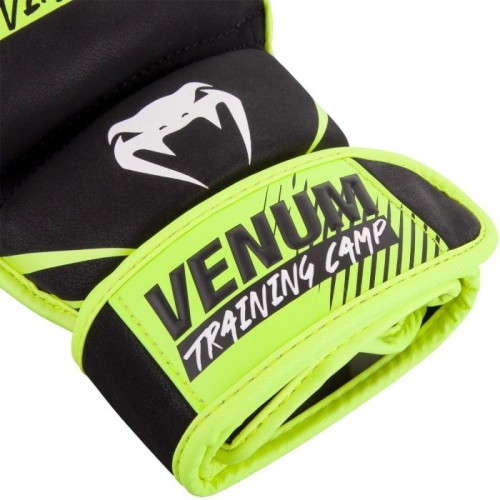 Gants de MMA Venum Training Camp 2.0 - Noir/Jaune Fluo