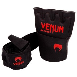 Sous-gants Venum Gel Kontact - Noir/Rouge 2
